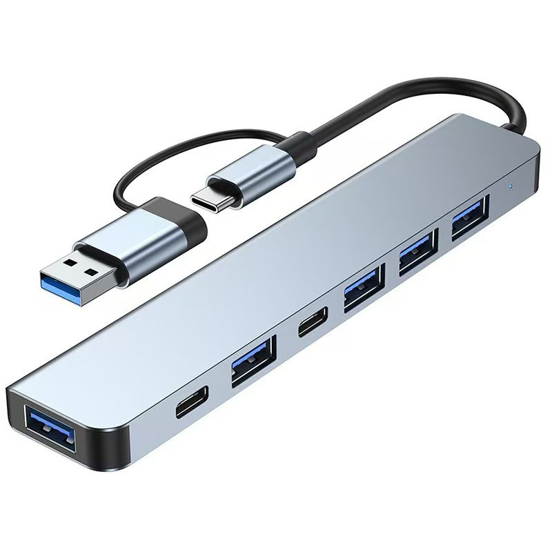 Usb Hub 7 Port - 7-Port USB A/C Hub Konzentrator 3.0
