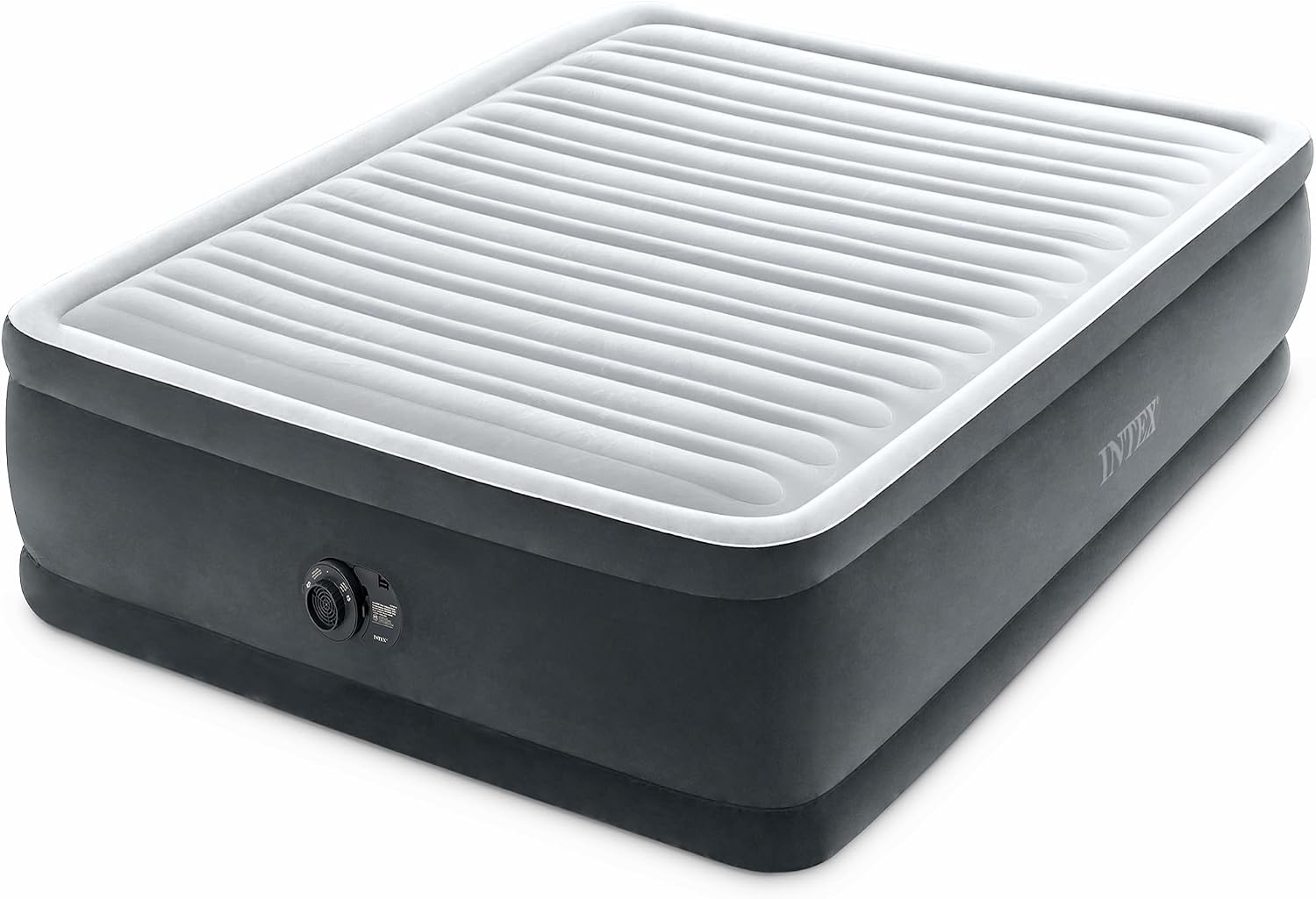 Tech Queen - Queen-Luftmatratze mit integrierter Pumpe, 18 Zoll