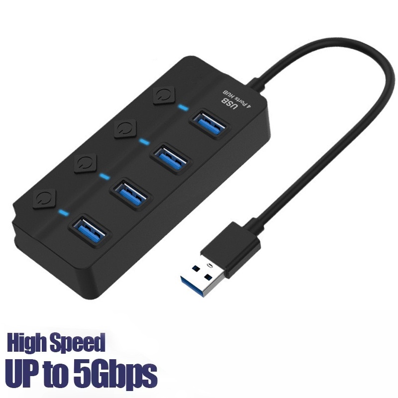 Usb Hub 7 Port - USB-Hub USB 3.0 Netzteil Multi-USB-Splitter Netzteil