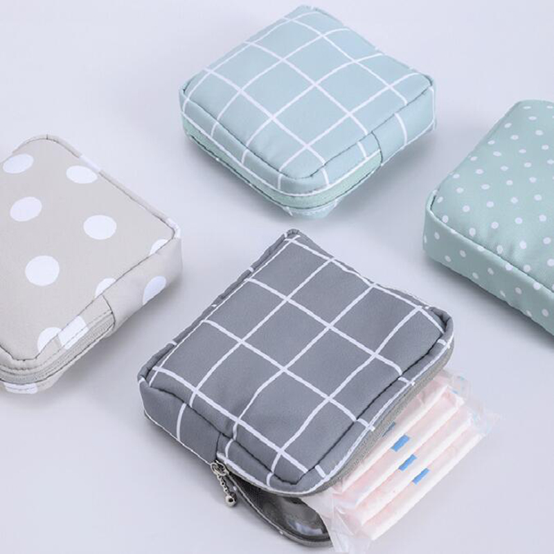 Tech Accessories Kit - Frauen Sanitär Serviette Tampon Lagerung Tasche