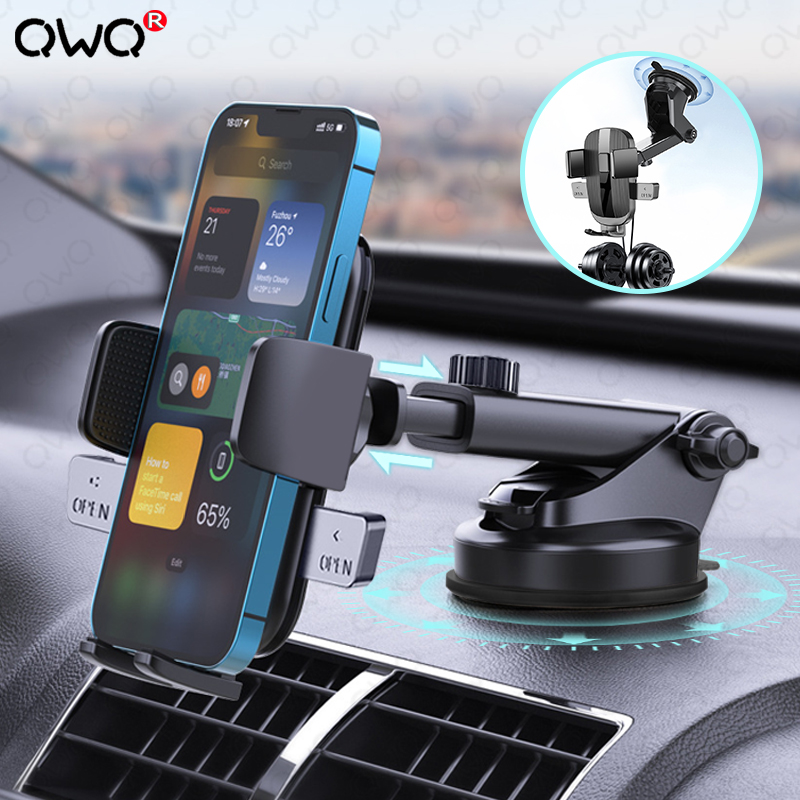Tech Accessories Iphone - Sucker Verstellbarer Autotelefonhalter für iPhone 15