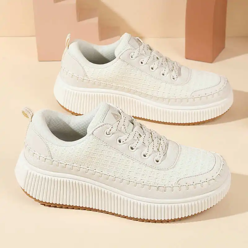 Tech Accessories For College - Braune Schuhe für Damen, flache Schuhe,