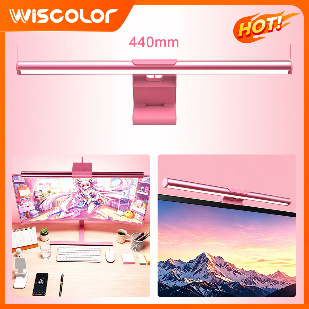 Tech Table Accessories - Monitor-Lichtleiste LED-Leuchten Smart WLAN RGB Dimmbar