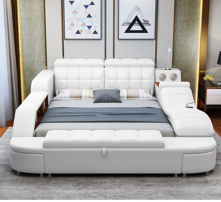Tech Queen - King/Queen-Size-Multifunktionsbett Tech Smart Beds Ultimate Camas