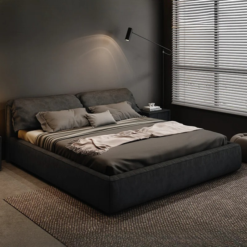 Tech Queen - Tech-Stoffrahmen Einfaches Doppelbett Queen King Size