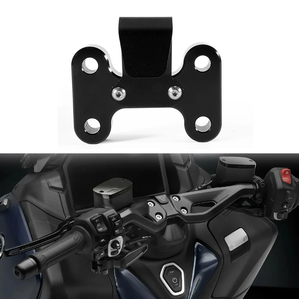 Tech Accessories Store - Motorrad-Zubehör Lenkererhöhungshalterung Klemmadapter für Yamaha Tmax