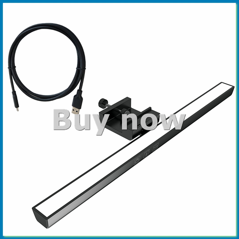 Monitor Light Bar - Monitor-Lichtleiste, LED-Schreibtischlampe, dimmbare Computerlampe, augenschonende Lampe,