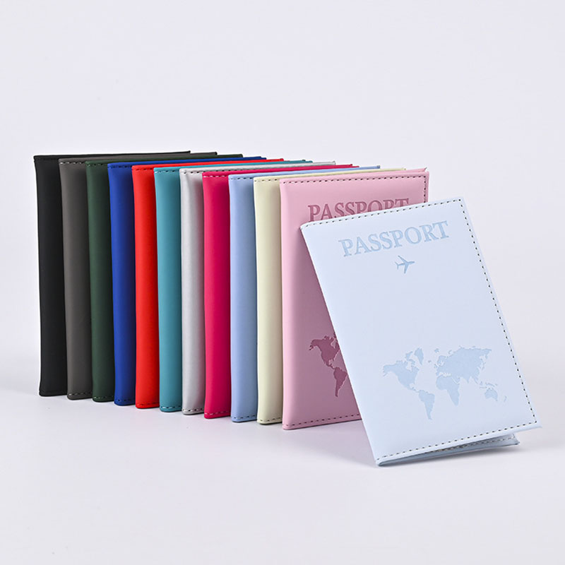 Tech Accessories Travel - Liebhaber Die Weltkarte Passhülle Heißprägen Einfaches