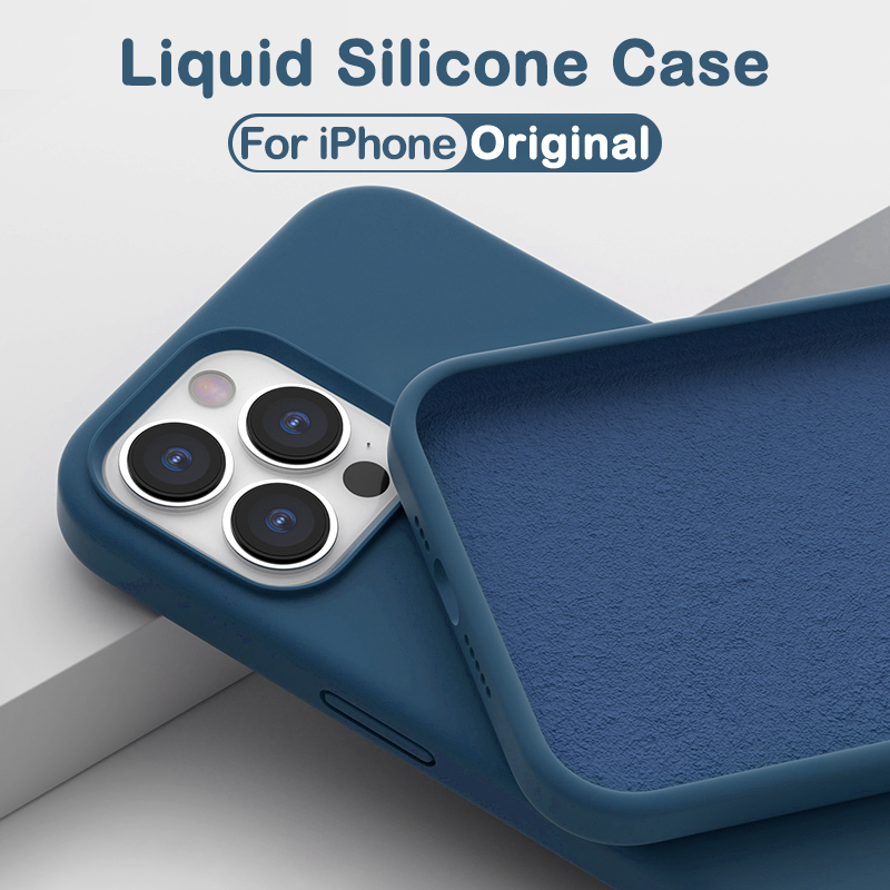 Tech Accessories Iphone - Original Flüssigsilikonhülle für Apple iPhone 11
