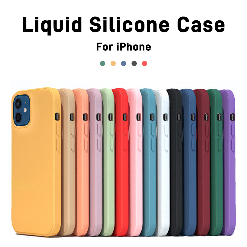 Tech Accessories Iphone - Schutz der flüssigen Silikon hülle für