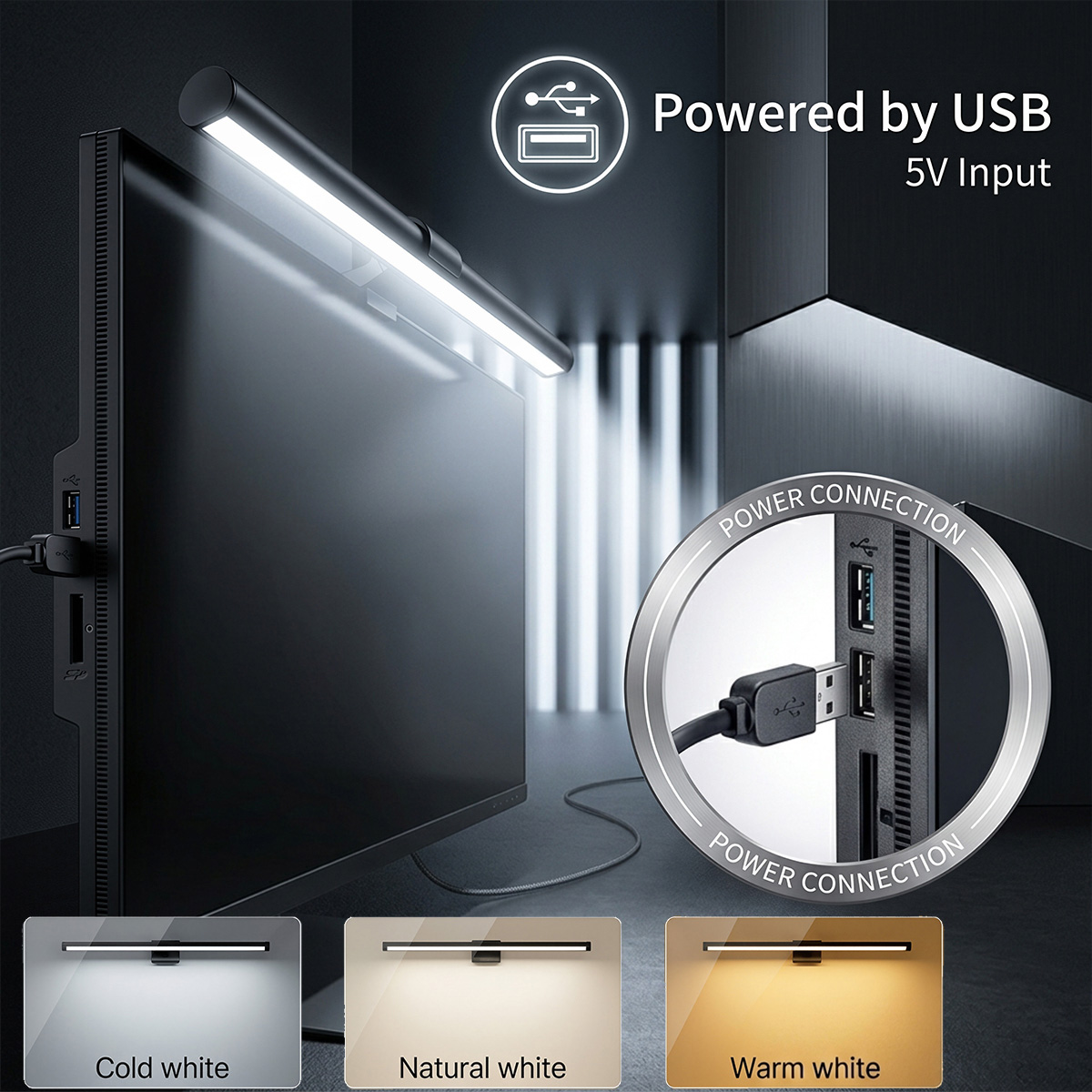 USB-betriebene LED-Computerbil – Monitor Light Bar Bewertung und Preis