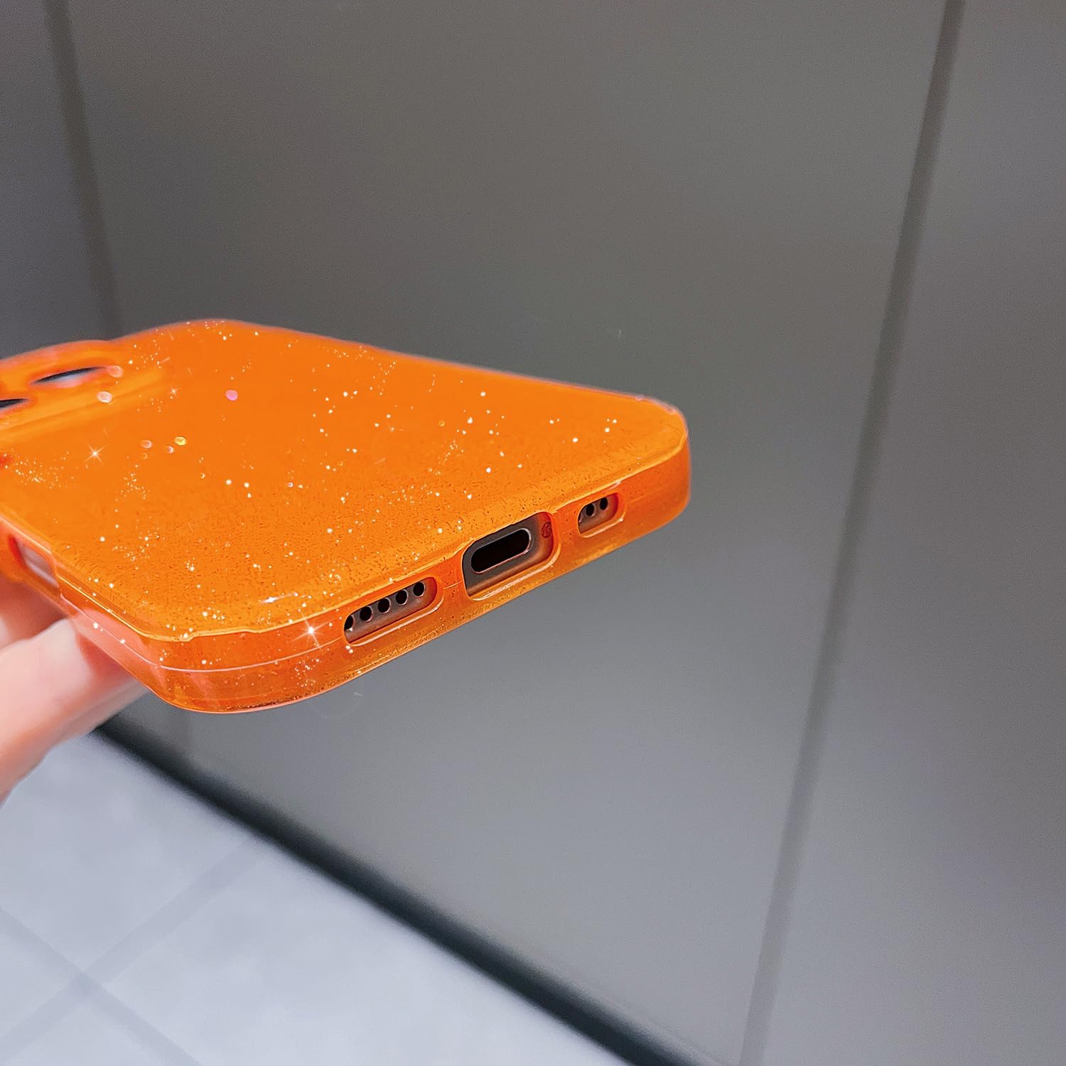 Wüstenorange süße Glitzerhülle – Tech Accessories Iphone Bewertung und Preis