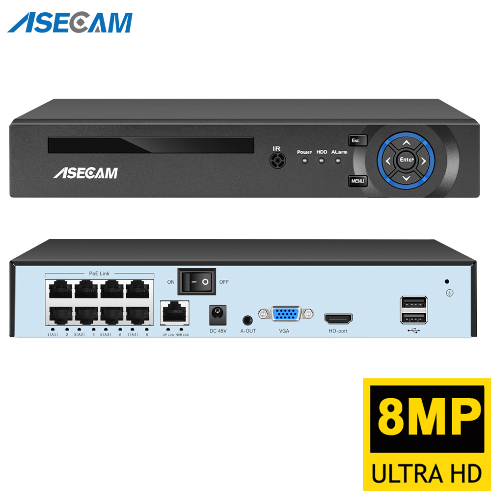 Super 8MP POE NVR Video Record – Usb Hub 7 Port Bewertung und Preis