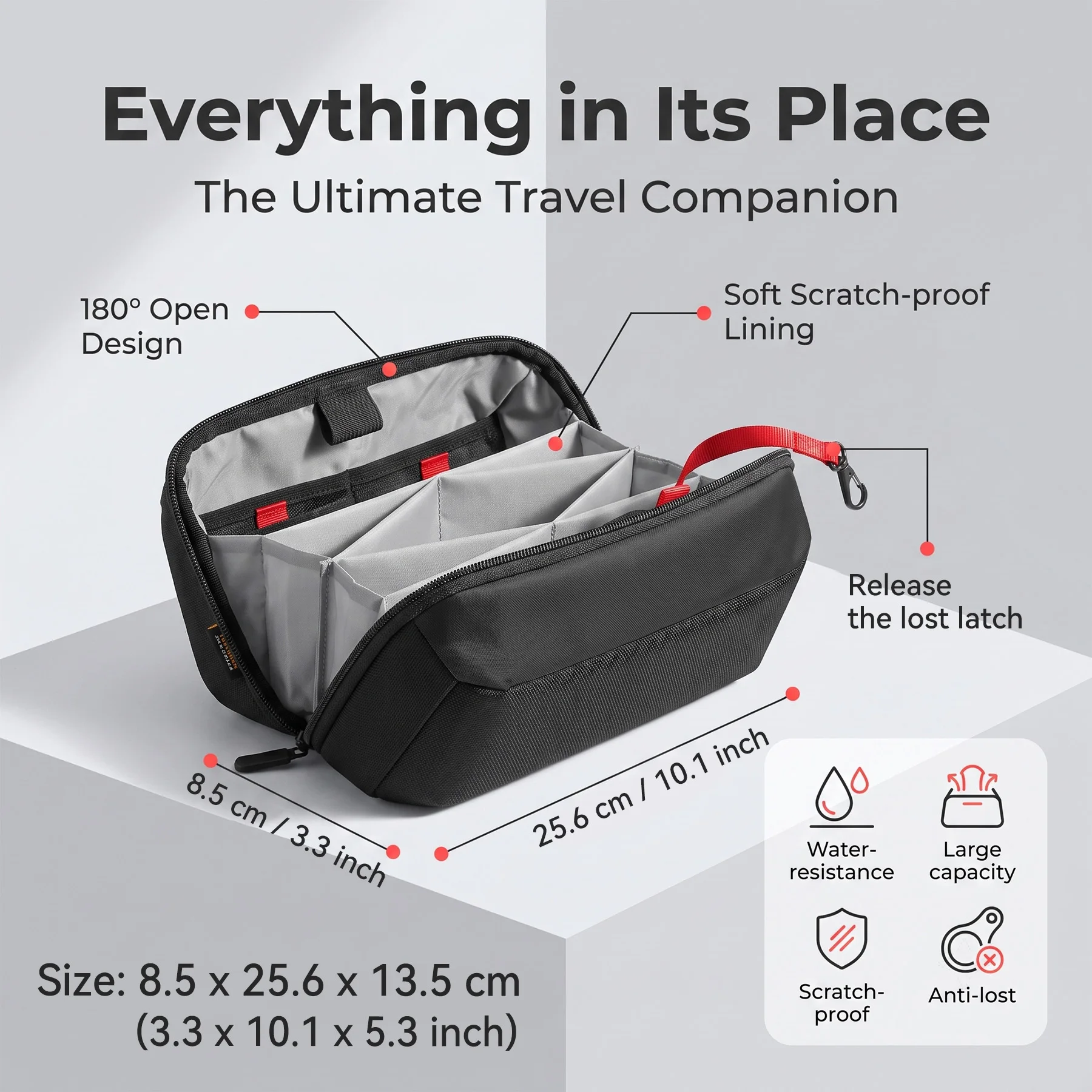 Reise-Technik-Organizer-Tasche – Tech Accessories Travel Bewertung und Preis