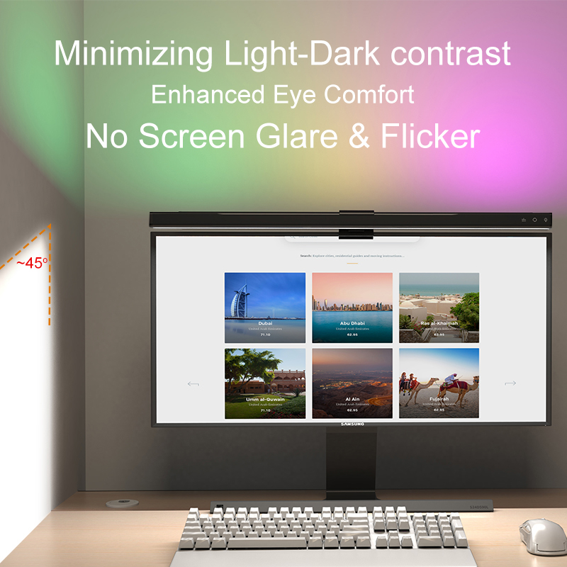 RGB-Licht 60/80cm Spiel-Atmosp – Monitor Light Bar Bewertung und Preis