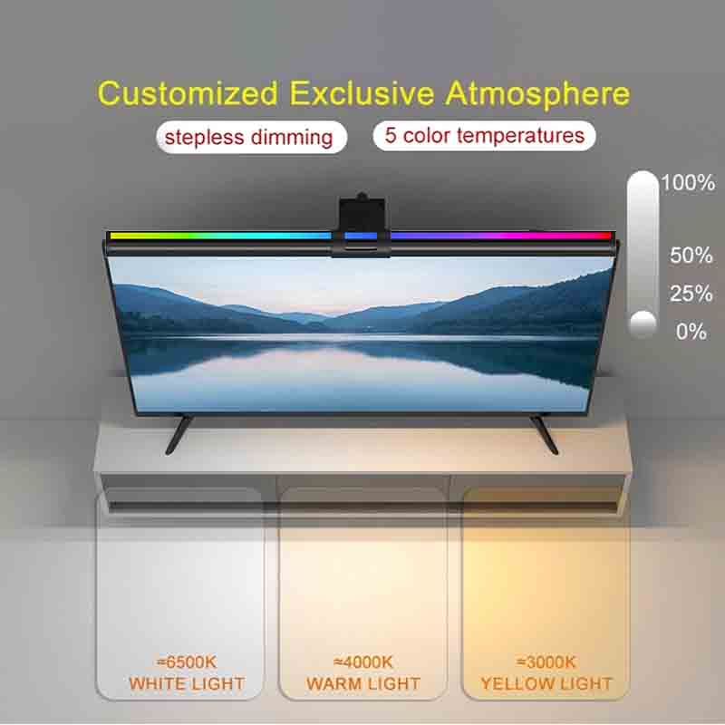 RGB-Licht 60/80cm Spiel-Atmosp – Monitor Light Bar Bewertung und Preis