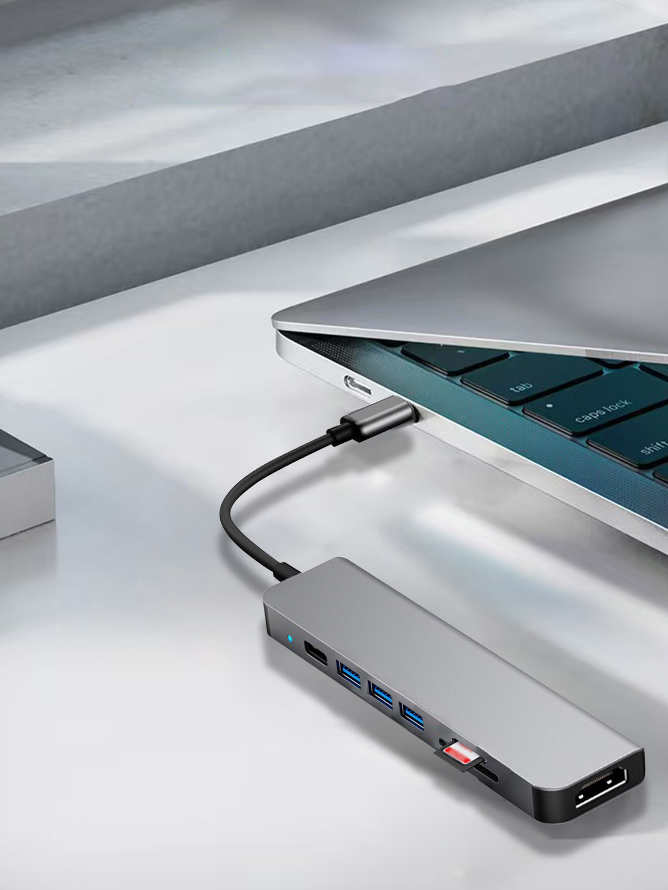Grenzüberschreitender 7-in-1 U – Usb Hub 7 Port Bewertung und Preis