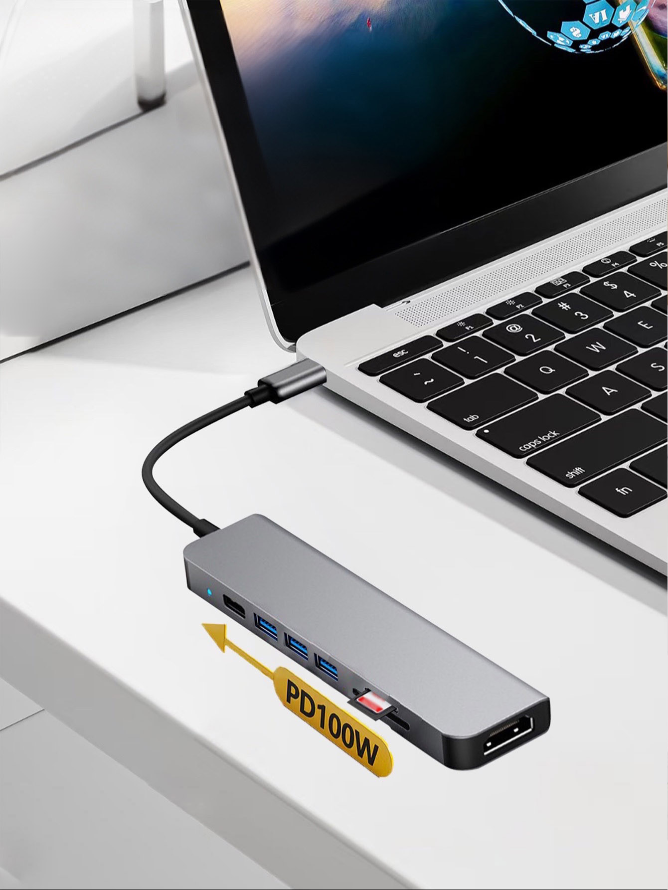 Grenzüberschreitender 7-in-1 U – Usb Hub 7 Port Bewertung und Preis