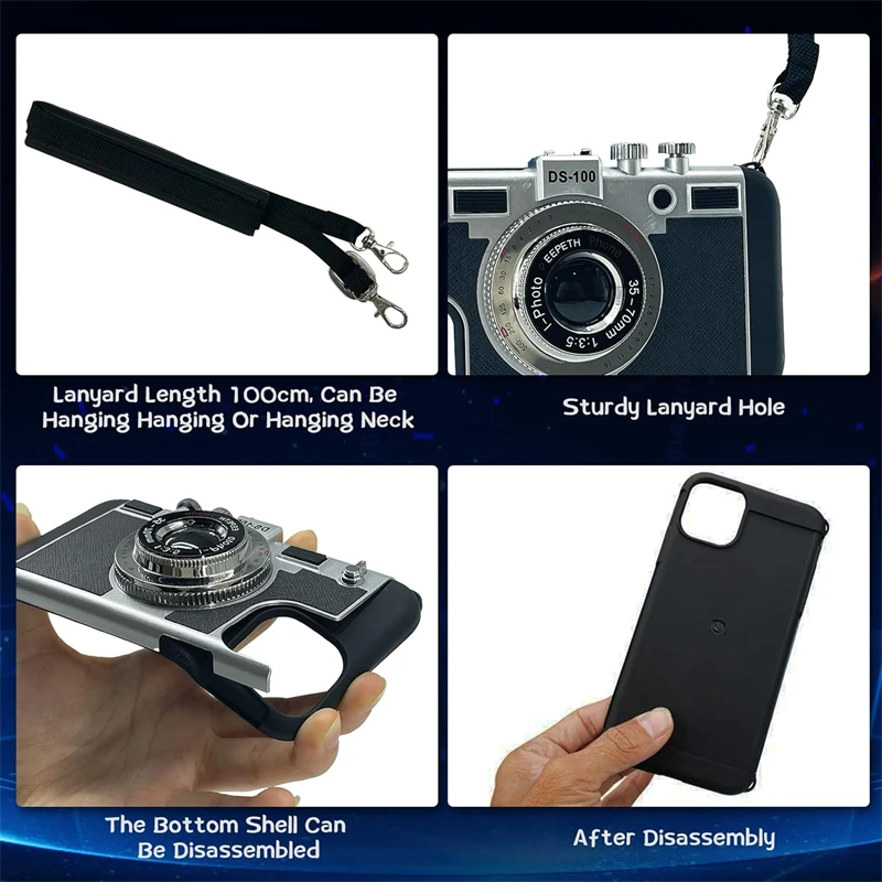 Emily in Paris 3D-Retro-Kamera – Tech Accessories Iphone Bewertung und Preis