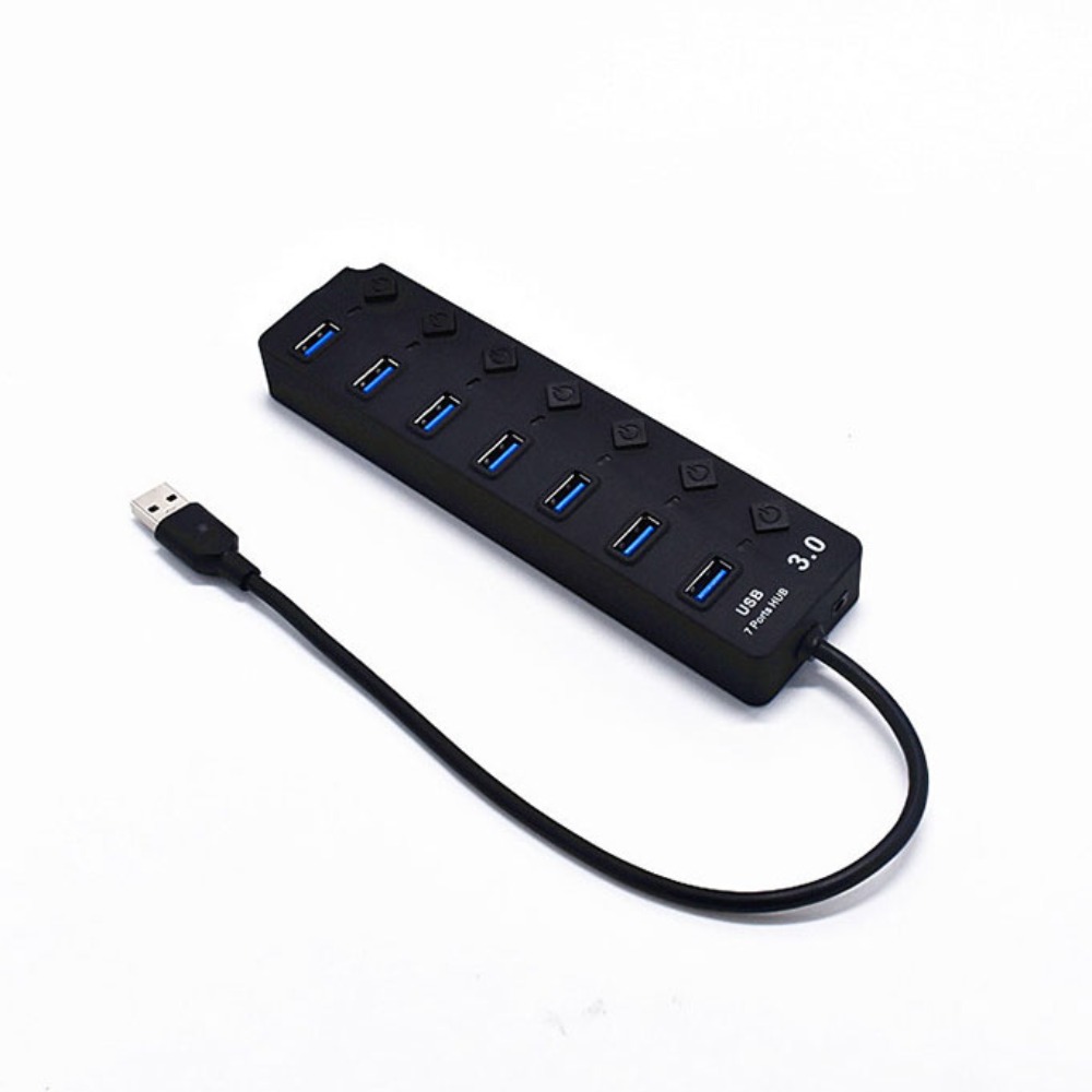 7-in-1 USB 3.0 Hub mit Unabhän – Usb Hub 7 Port Bewertung und Preis