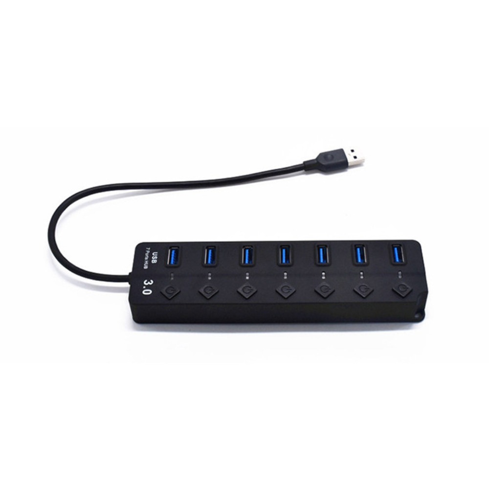 7-in-1 USB 3.0 Hub mit Unabhän – Usb Hub 7 Port Bewertung und Preis