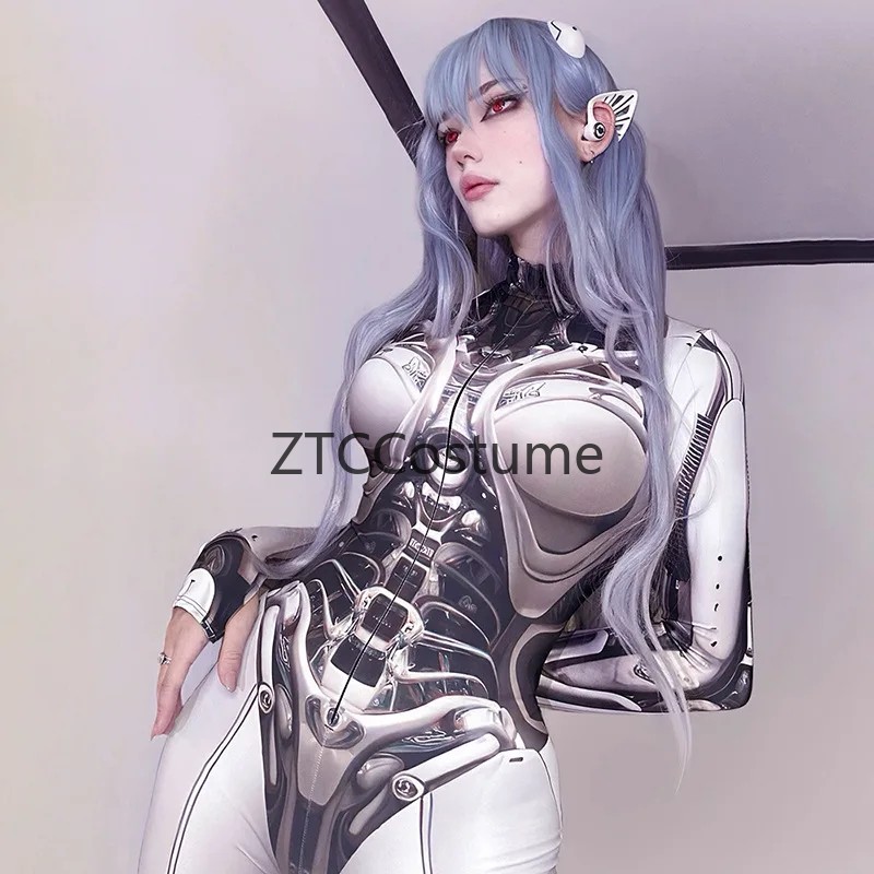 3D-Gedruckter Cosplay-Bodysuit – Tech Accessories Women Bewertung und Preis
