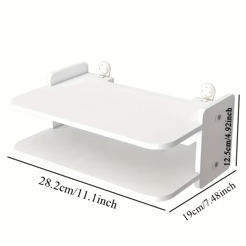 Wandmontiertes Router- und Kab – Tech Table Accessories Bewertung und Preis