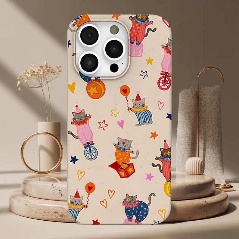 Zirkus-Katzen iPhone Hülle Kät – Tech Accessories Iphone Bewertung und Preis