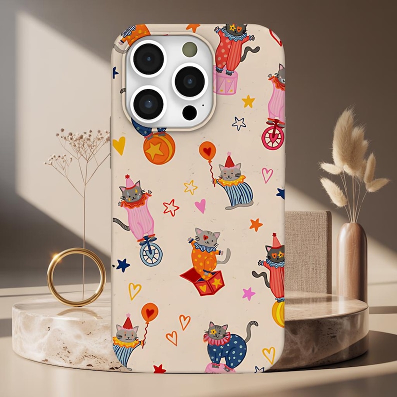 Zirkus-Katzen iPhone Hülle Kät – Tech Accessories Iphone Bewertung und Preis