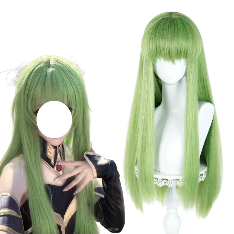 Anime CC Cosplay grüne Perücke – Tech Accessories Women Bewertung und Preis
