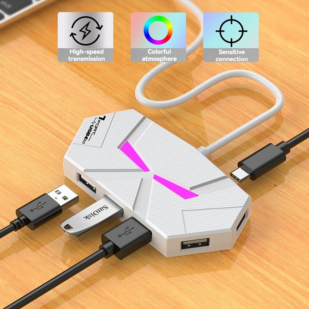 4/7-Port USB-Dockingstation Ty – Usb Hub 7 Port Bewertung und Preis