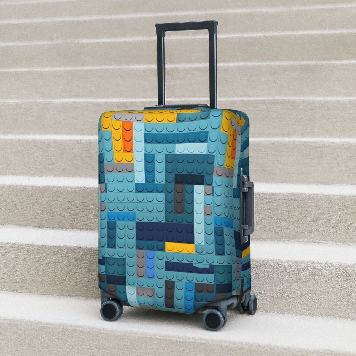 Blue Tech Pixel Building Block – Tech Accessories Travel Bewertung und Preis
