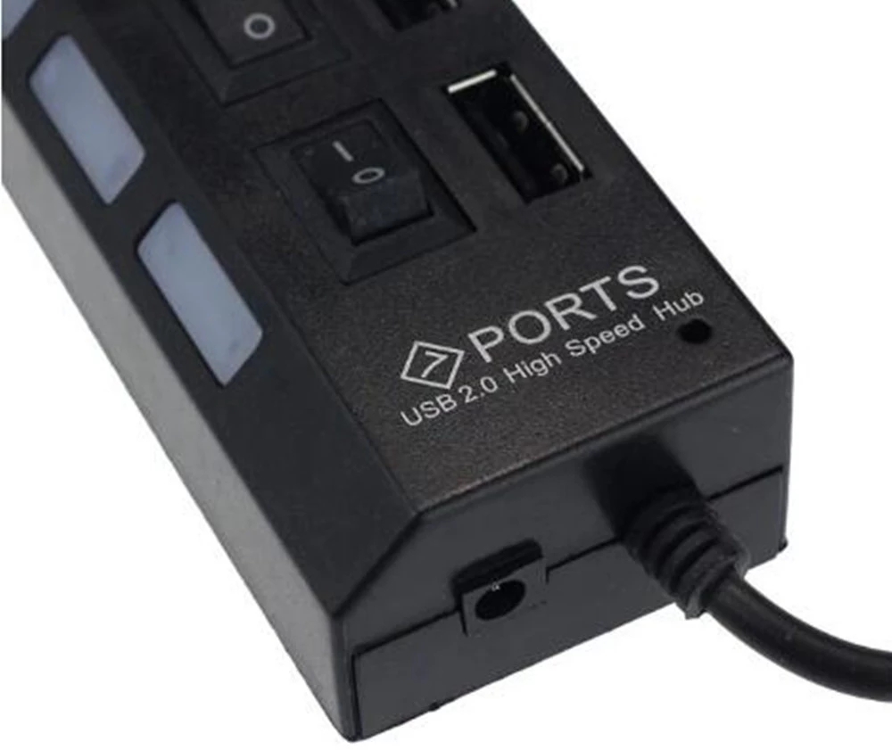 USB 2.0 Hub USB High-Speed-Spl – Usb Hub 7 Port Bewertung und Preis